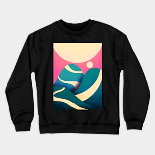 Round lane hills Crewneck Sweatshirt